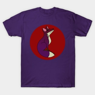 Happy Fox - Ombre Purple T-Shirt